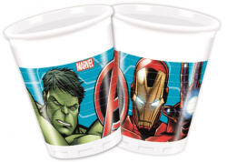 Bosszúállók Infinity Stones műanyag pohár 8 db-os 200 ml (PNN93553)