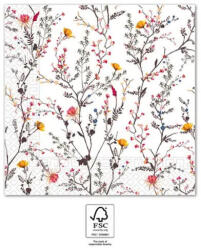 Színes Modern Branches szalvéta 20 db-os 33x33 cm FSC (PNN95193) - decorit