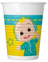 CoComelon Music műanyag pohár 8 db-os 200 ml (PNN95132)