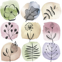 Virág Flora Stamps szalvéta 20 db-os 33x33 cm (PKK049987)