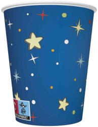Űr Rockets&Aliens papír pohár 8 db-os 250 ml (PKK050921) - decorit