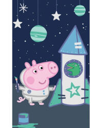 Peppa malac Space kéztörlő, arctörlő, törölköző 30x50 cm (CBX225066PP) - decorit