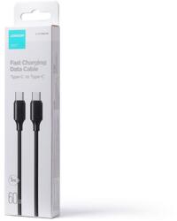 JOYROOM Type-C - Type-C kábel 60W, 480Mb/s, 1m, fekete (S-CC60A9) (S-CC60A91M-BLK)
