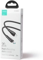 JOYROOM Type-C - Lightning kábel 20W, 3m, fekete (S-CL020A11) (S-CL020A113M)