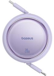 Baseus Free2Pull bővíthető USB C - iPhone 5 töltőkábel 1 m 20 W Lila