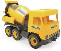 Wader Middle Truck Betonkeverő autó 43cm sárga (32124) (wa32124) (wa32124)