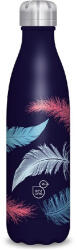 Ars Una 500ml-es Feather-dark duplafalú fémkulacs