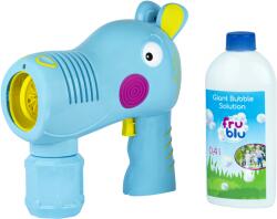 Fru Blu FruBlu Víziló alakú tartályos buboréklövő gép folyadékkal 400ml (DKF0161) (DKF0161)