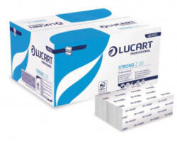Lucart Szalvéta adagolóba 2 rétegű hajtogatott 140 lap/cs 40 cs/karton hófehér Strong 216 TI Lucart _832293D (832293D) - cartridge