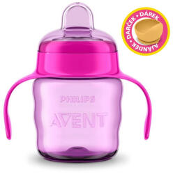 Philips Hrneček pro první doušky Classic 200 ml s držadly dívka+dárek PETITE&MARS Miska 6m+