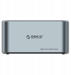ORICO dokkolóállomás 2, 5 3, 5" Hdd Ssd meghajtókhoz, 5Gbps, Usb-c - Usb-c (6656C3-C-EU-GY-BP-IP)