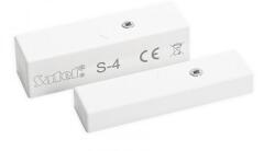 SATEL S-4 Mágneses nyitásérzékelő; felületre szerelhető; szabotázs áramkörrel; érzékelő: 58.5x16, 5x15.3 mm (S-4) - hik-online