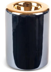  Amora1 kerámia gyertyatartó Gránátkék 8x8x10 cm (402976)