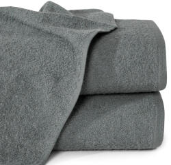 Egyszínű klasszikus törölköző 400 g/m2 Acélszürke 50x100 cm (402781)