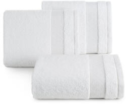  Nessy pamut törölköző vastag fényes csíkkal Fehér 30x50 cm (453182)