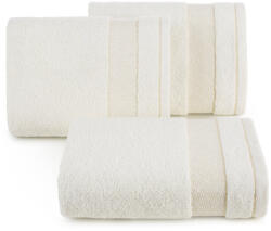  Nessy pamut törölköző vastag fényes csíkkal Krémszín 30x50 cm (453187)