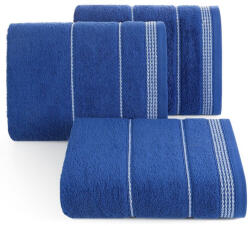  Mira csíkos törölköző Gránátkék 30x50 cm (352565)