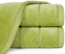  Mari csíkos törölköző Olívazöld 30x50 cm (388591)