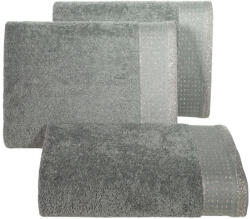  Luna lurex törölköző Acélszürke 30x50 cm (338634)