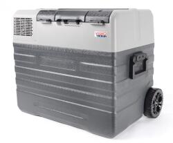 Vigo Cool Frigider auto portabil 52L, cu roti si compresor, 12 24 230V, Bluetooth (V52W)