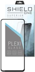 Tokgalaxis Plexi fólia Samsung Galaxy A50 kompatibilis - ShieldOne plexi kijelzővédő fólia, fekete kerettel (TG-MC13603-2)
