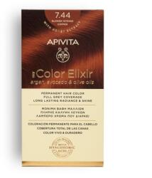 APIVITA My Color Elixir Tartós hajfesték, 7.44 Intenzív rézszőke, 50ml