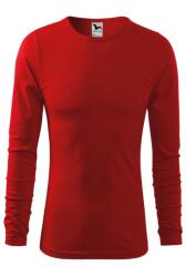 MALFINI Férfi ing Fit-T LS, piros, L-es méret