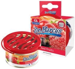 Dr. Marcus Aircan - Red Fruits - vörös gyümölcsök konzerv illatosító, 40g (D001-RED)