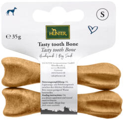 Hunter 2x35g HUNTER Tasty Tooth Bone kutyasnack, S méret