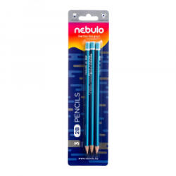 Nebulo Grafitceruza 2B, 3 db-os, (GC-3-2B-TR)