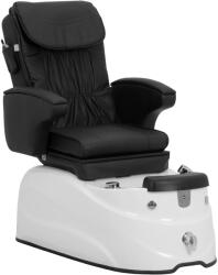 physa Elektromos pedikűrös szék - megvilágított lábfürdővel és masszázsfunkciókkal - 105 W - 150 kg - fekete (PHY_PSC_02)