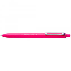 Pentel Golyóstoll nyomógombos 0, 35mm, iZee, írásszín rózsaszín (BX467-P) (BX467-P)