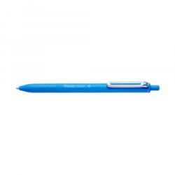 Pentel Golyóstoll nyomógombos 0, 35mm, iZee, írásszín világoskék (BX467-S) (BX467-S) - aqua