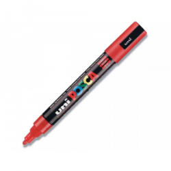 uni Dekormarker 1, 8-2, 5mm, Posca PC-5M piros (2UPC5MP)