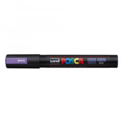 uni Dekormarker 1, 8-2, 5mm, Posca PC-5M metál lila (2UPC5MML) (2UPC5MML)