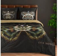 Eurofirany Eva11 Eva Minge mako-szatén ágyneműhuzat Fekete 220x200 cm - 70x80 cm 2db - pepita