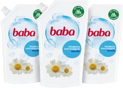 Baba Triopack folyékony szappan-utántöltő kamilla illattal 500 ml (8720181032912x3bun)
