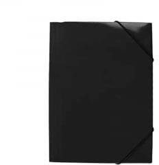 EVOffice Gumis mappa A4, 400g. karton ffice fekete (EV5G21NE) (EV5G21NE)