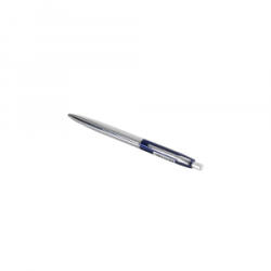 BLUERING Golyóstoll 0, 8mm, nyomógombos fém test, színes rész WTX Pen, írásszín kék (WTB91424) (WTB91424)