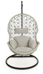 Bizzotto Kelly Függő Kerti Fotel Bézs Poliészter Fonott (KHM-0661695)