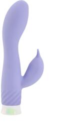 NOX Vibrator NOX Lyza 10 Moduri Vibratii, Silicon, USB, Mov, 16.7 cm Vibrator