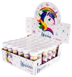 UNI Unikornisos buborékfújó, 60 ml (1 db)