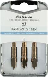 Brause 318010B Kalligrafikus hegy 1 mm 3 db (318010B)