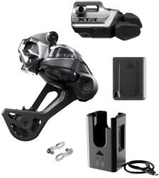 Shimano XTR 2025 Di2 váltó rendszer, RD-M9250-SGS hátsó váltó, 12s, 51T, Shadow, SW-M9250-IR váltókar, I-Spec EV, BT-DN320 akkumulátor, ezüst-fekete