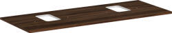 Hansgrohe Xelu Q szekrény feletti pult 136x55 cm dió 54125630