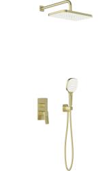 Armatura Malaga zuhany készlet beépített trópusi zuhany opcióval arany 4529-501-31 (452950131)