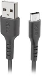 SBS LTHL200 USB-A apa - Micro USB apa 2.0 Adat és töltőkábel - Fekete (1m) (LTHL200) (LTHL200)
