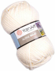 YARNART Alpine Maxi 662 Cream Kötőfonal (Alpine Maxi 662)