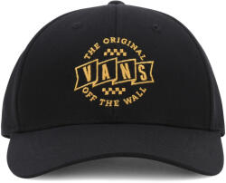 VANS Sapka Vans Flag Check Structured Jockey, Fekete, Unisex fekete