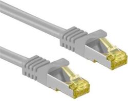 Goobay RJ45 CAT7 S/FTP -> RJ45 CAT7 S/FTP M/M adatkábel 1m szürke (91585) (91585) (91585)